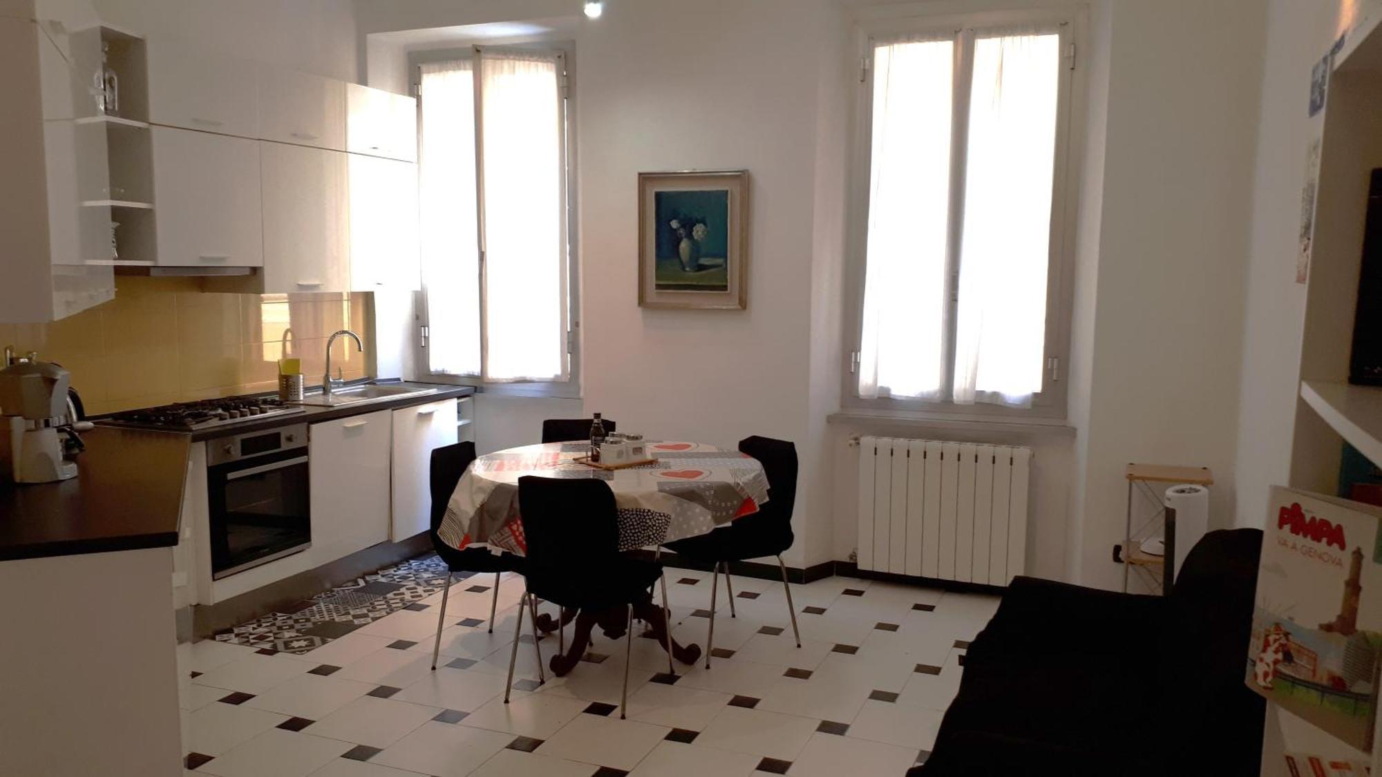 Ca'Saetta Bnb Holiday Home - Park & Go To Genoa Aquarium And Old Town Exterior photo